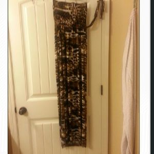 Leopard harter maxi dress